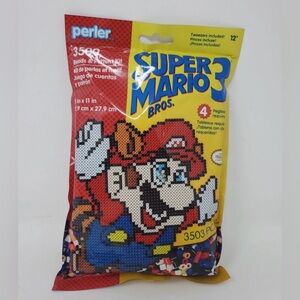 Perler Super Mario Bros. 3  Beads & Pattern Bag Kit NEW!!